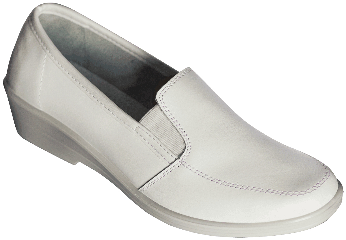 Туфли АЛМИ (67110-00101), женские, кожаные ПУ (белые)
