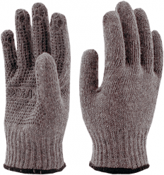 Перчатки полушерстяные ЗИМА®ПВХ, (Пер 018)