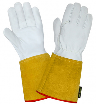 Краги TIG (T30-11-ru), овечья кожа, манжет спилок