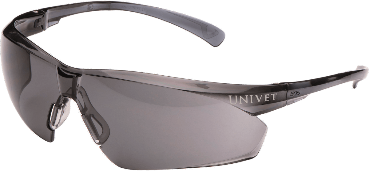Очки UNIVET™ 505UP (505U.00.00.02) (РС) Anti-scratch, дымчатые