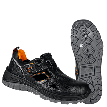 Полуботинки с перфорацией OPERATOR 2.0 с КП и КС кожаные ПУ/ТПУ