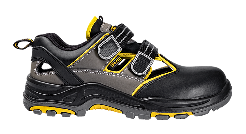 Полуботинки с перфорацией iForm® ORIGINAL (ОРИДЖИНАЛ) с КП и КС кожаные ПУ/нитрил