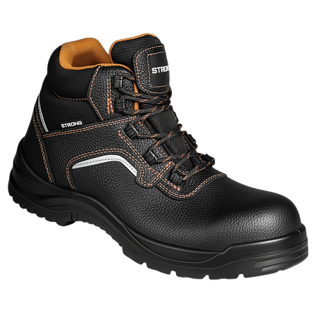 Ботинки STRONG (Стронг) с КП кожаные ПУ/ПУ