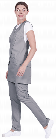 Униформа ВУППИ, (фартук, брюки), серый