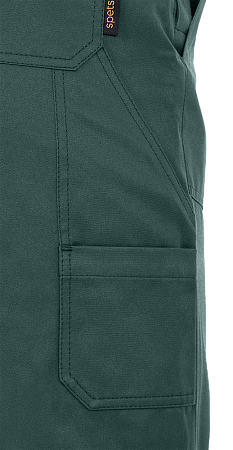 Костюм ТЕХНИК 2 летний, т/зеленый-черный (Куртка, полукомбинезон)