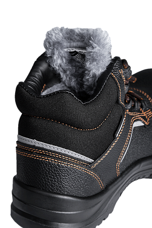 Ботинки STRONG (Стронг) с КП иск. мех кожаные ПУ/ПУ