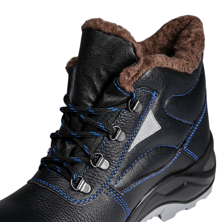 Ботинки СОЮЗНИК с МП шерст. мех кожаные ПУ/ТПУ