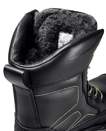 Ботинки iForm® ORIGINAL (ОРИДЖИНАЛ) высокий берец с КП и КС шерст. мех кожаные ПУ/нитрил