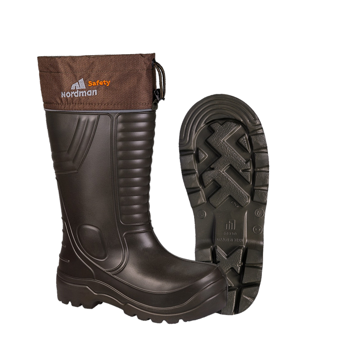 Сапоги ЭВА NORDMAN SAFETY 190 с КП утепленные с манжетой