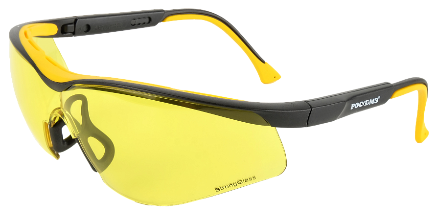 Очки РОСОМЗ™ О50 MONACO CONTRAST StrongGlass (15057) (PC) (KN) желтые