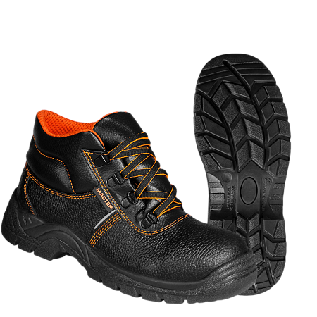 Ботинки МАСТЕР кожаные ПУ