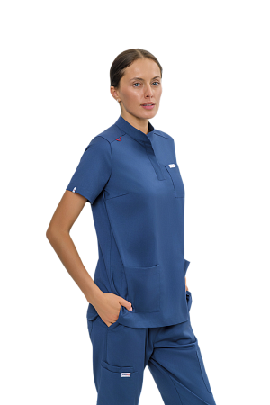 Блуза КЕЛЛИ, аквамарин