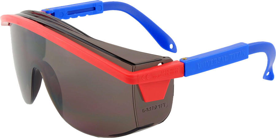 Очки РОСОМЗ™ О37 UNIVERSAL TITAN (13725) (PС) темно-серые