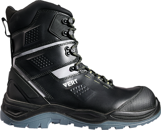 Ботинки VERT высокий берец с КП и КС нат.мех, кожаные ПУ/ТПУ