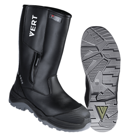 Сапоги VERT высокие с КП и КС Thinsulate® шерст. мех кожаные ПУ/ТПУ