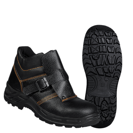 Ботинки СВАРЩИК с МП юфтевые ПУ/нитрил