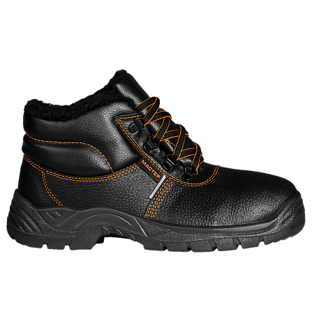 Ботинки МАСТЕР иск. мех кожаные ПУ