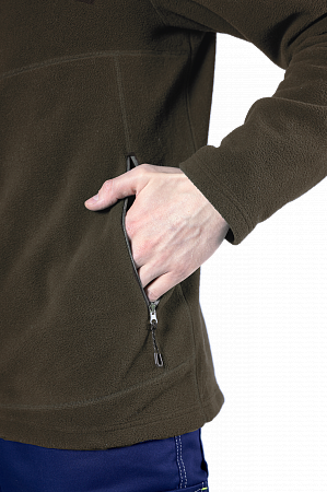 Куртка флисовая ЧУМЫШ, олива