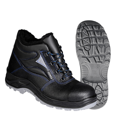 Ботинки СОЮЗНИК с МП иск. мех кожаные ПУ/ТПУ