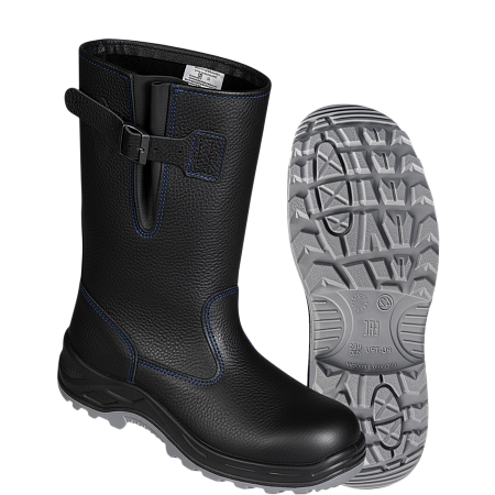 Сапоги СОЮЗНИК с МП иск. мех юфть/кирза ПУ/ТПУ