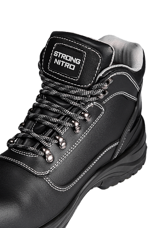 Ботинки STRONG NITRO (СТРОНГ НИТРО) с КП и КС кожаные ПУ/нитрил