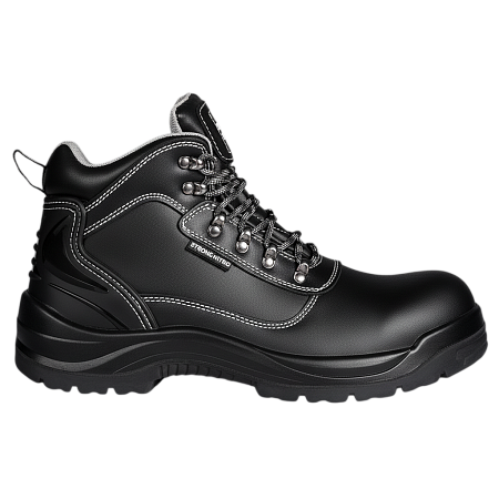 Ботинки STRONG NITRO (СТРОНГ НИТРО) с КП и КС кожаные ПУ/нитрил