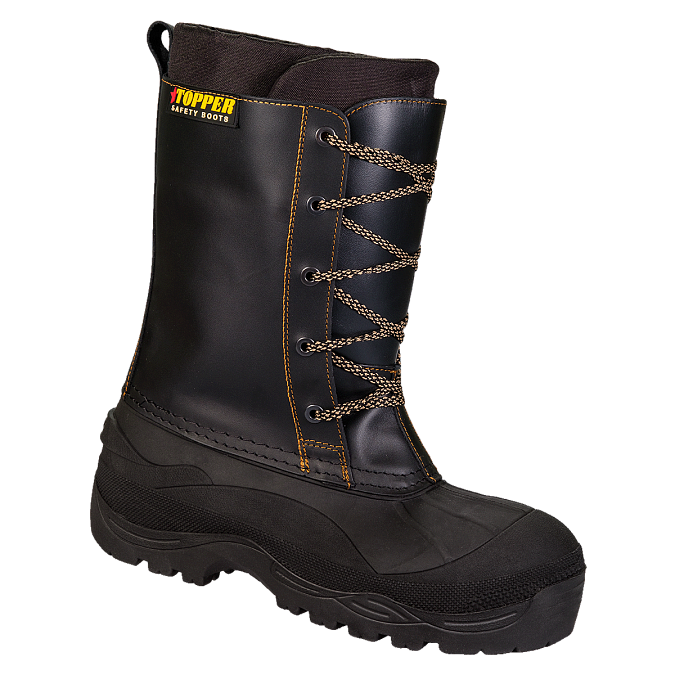 Сапоги НАДЫМ с КП и КС, кожаные резина