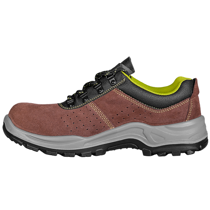 Полуботинки СПЕЦ® с МП замшевые ПУ/ПУ