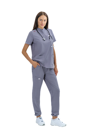 Блуза КЕЛЛИ, серый