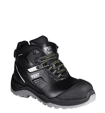 Ботинки VERT с КП и КС нат. мех кожаные ПУ/ТПУ