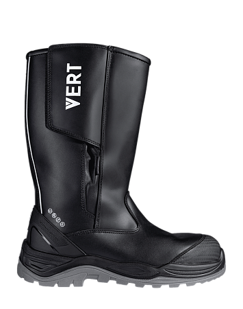 Сапоги VERT высокие с КП и КС нат. мех кожаные ПУ/ТПУ