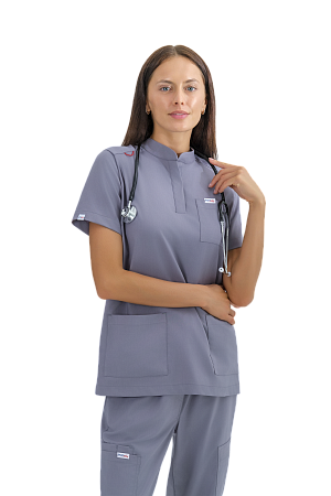 Блуза КЕЛЛИ, серый