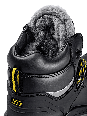 Ботинки iForm® ORIGINAL (ОРИДЖИНАЛ) с КП и КС нат. мех кожаные ПУ/нитрил