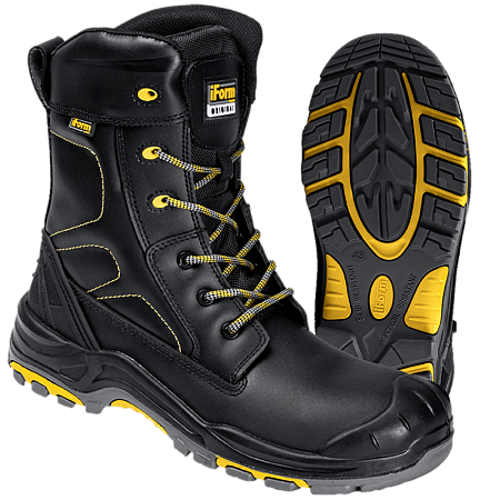 Ботинки iForm® ORIGINAL (ОРИДЖИНАЛ) высокий берец с КП и КС кожаные ПУ/нитрил