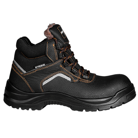 Ботинки STRONG (Стронг) с КП шерст. мех кожаные ПУ/ПУ