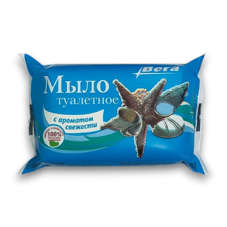 Мыло туалетное 100 г. в цветной упак.