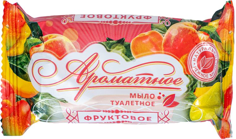 Мыло туалетное 100 г. в цветной упак.