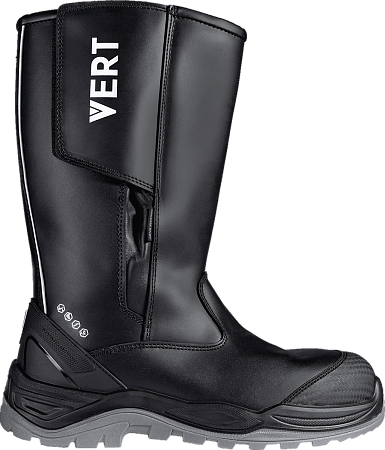 Сапоги VERT высокие с КП и КС шерст. мех кожаные ПУ/ТПУ