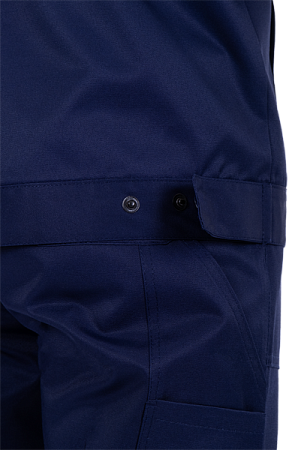 Костюм ТЕХНИК 2 летний, т/синий-серый (Куртка, полукомбинезон)