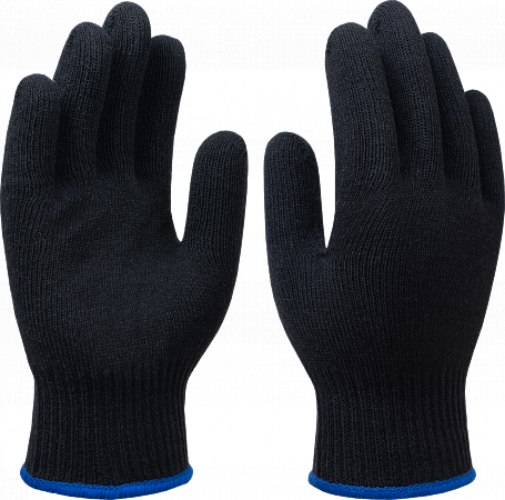 Перчатки трикотажные СПЕЦ-SB®-10, черные, (Пер 004)
