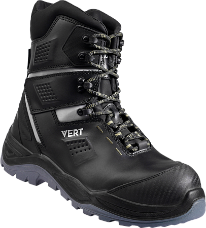 Ботинки VERT высокий берец с КП и КС нат.мех, кожаные ПУ/ТПУ