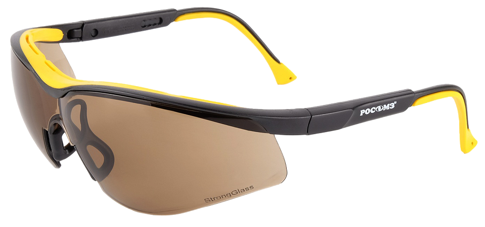 Очки РОСОМЗ™ О50 MONACO StrongGlass (15001) (PC) (KN) коричневые