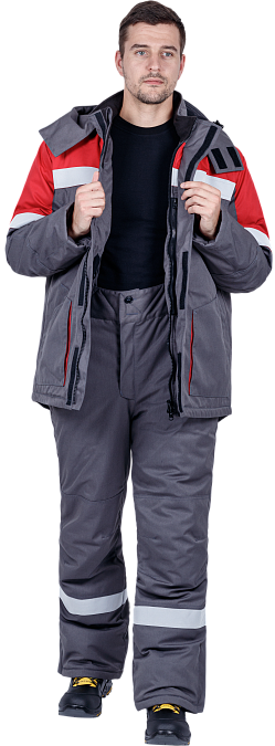 Костюм ЭлектроСтоп ТЕРМО зимний ЗЭТВ 62.5 кал/см2 ,(Куртка+брюки)