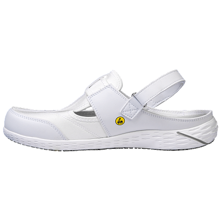 Полуботинки (тип сабо) ALIZA (АЛИЗА), женские, иск кожа/лайкра ЭВА/резина (белый/WHT)