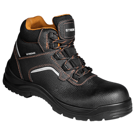 Ботинки STRONG (Стронг) с КП кожаные ПУ/ПУ